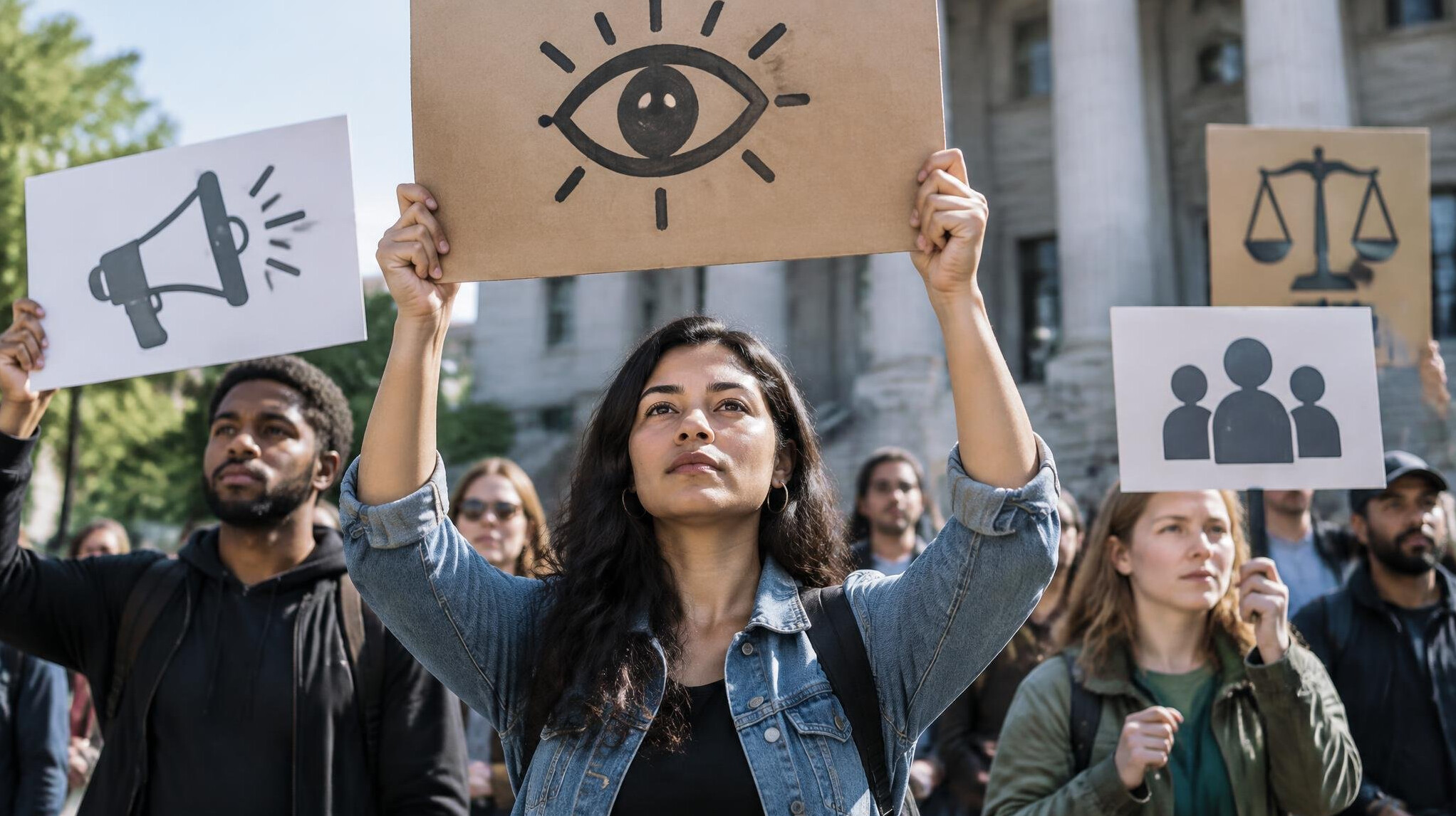 protest for transparency