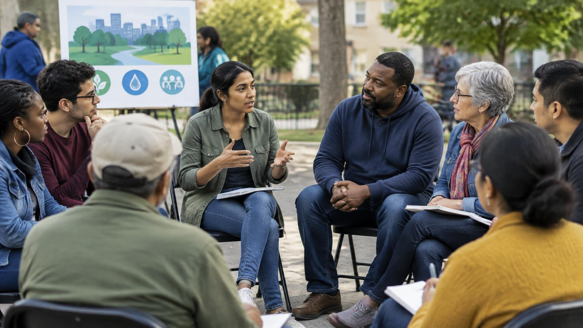 community meeting on public issues